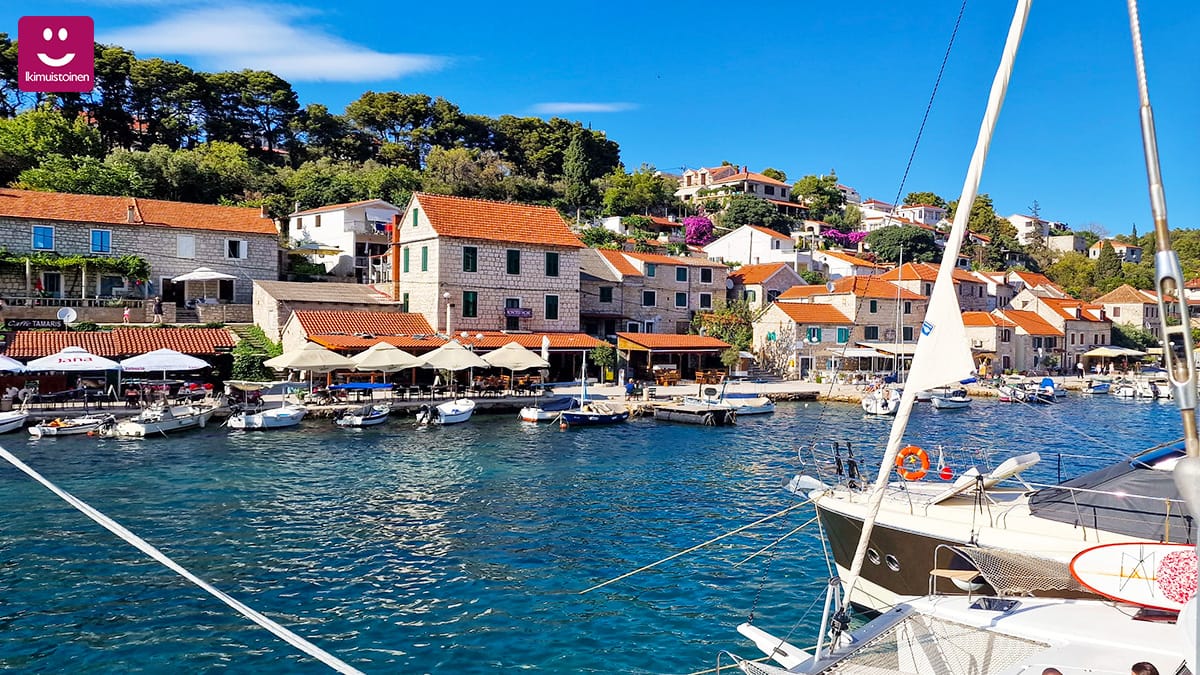 Ikimuistoinen reissu Dalmatian saaristo Kroatia